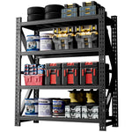 Heavy Duty Metal Adjustable Garage Shelving Unit, 4000lb Capacity Industrial Storage Rack for workshop, garage, storage, or utility use
