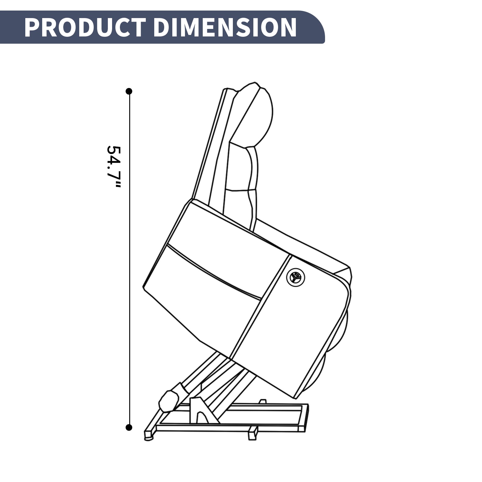 Single Motor Power Lift Recliner Chair with Massage & Heat detail image 89