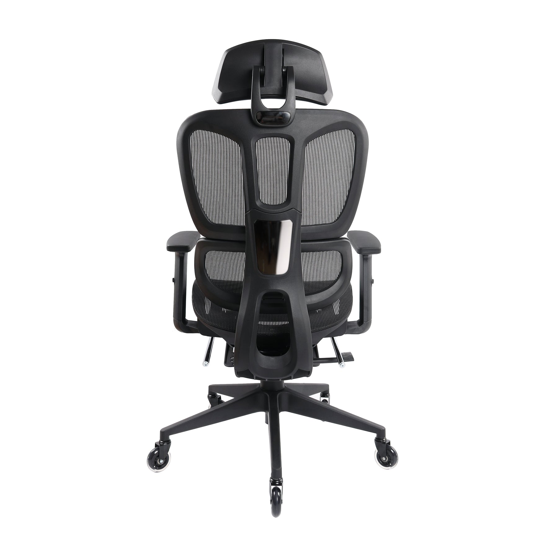 Techni Mobili Reclining Mesh Office Chair with Footrest for home office seating