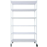 6-Tier NSF Wire Shelving Unit, 6000 lb Capacity for workshop, garage, storage, or utility use