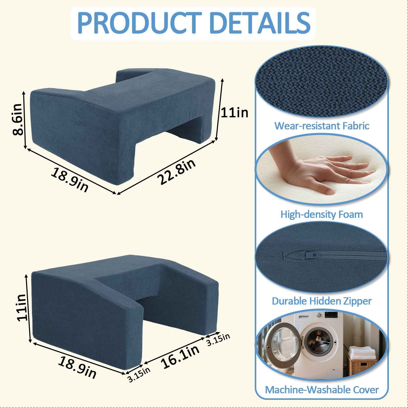 Multi-Functional Reading Lap Pillow Desk product image 8