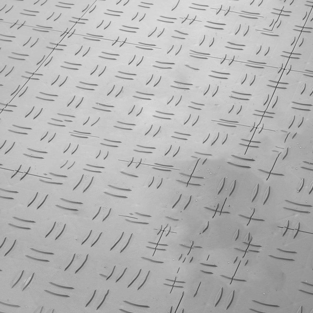 PVC Interlocking Drainage Garage Floor Tiles, 12" x 12" x 0.5" for workshop, garage, storage, or utility use