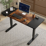 55" x 24" Electric Standing Desk workspace desk setup