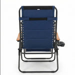 Oversized Padded Zero Gravity Chair with Cup Holder, 400 lb Capacity detail image 49