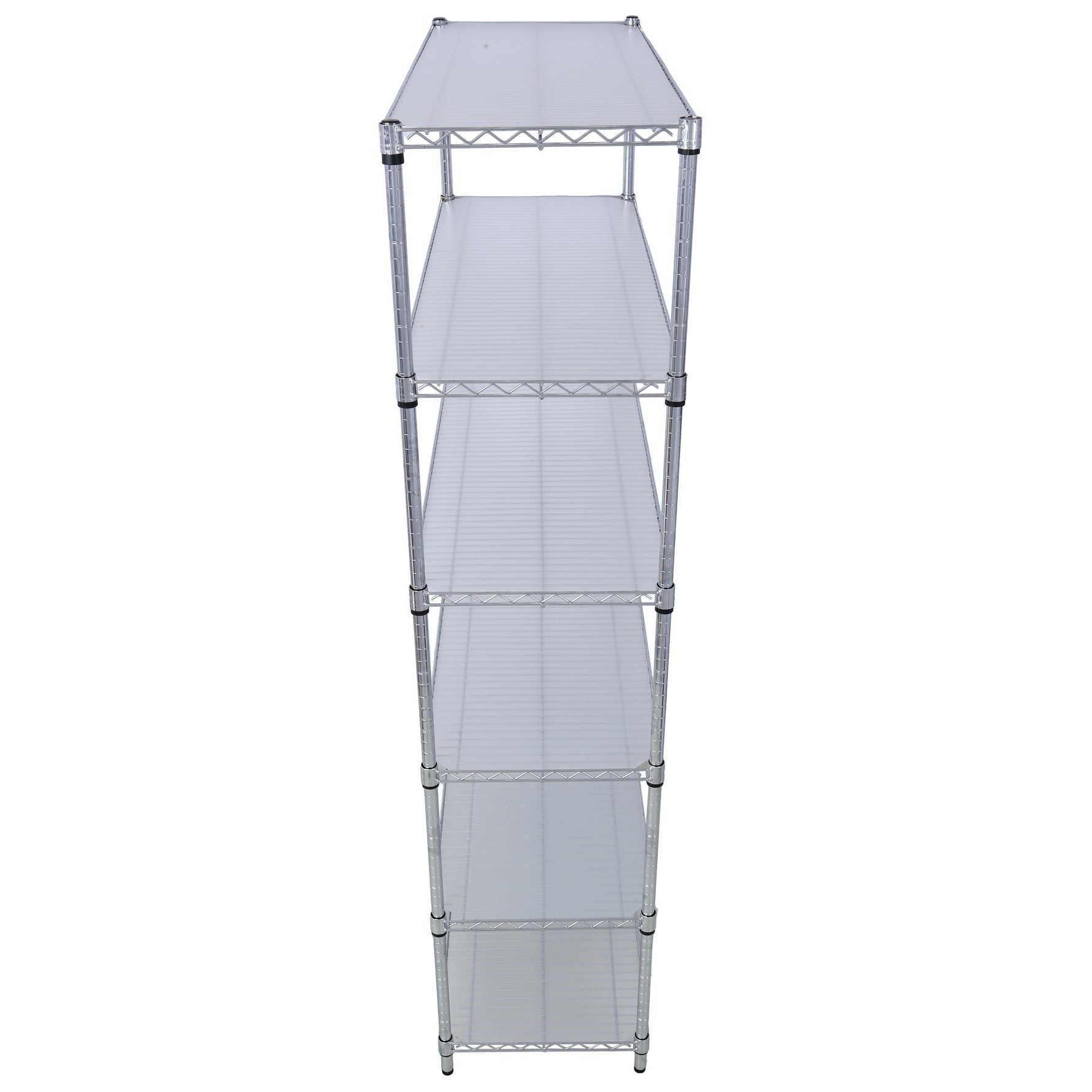 6-Tier NSF Wire Shelving Unit, 6000 lb Capacity for workshop, garage, storage, or utility use