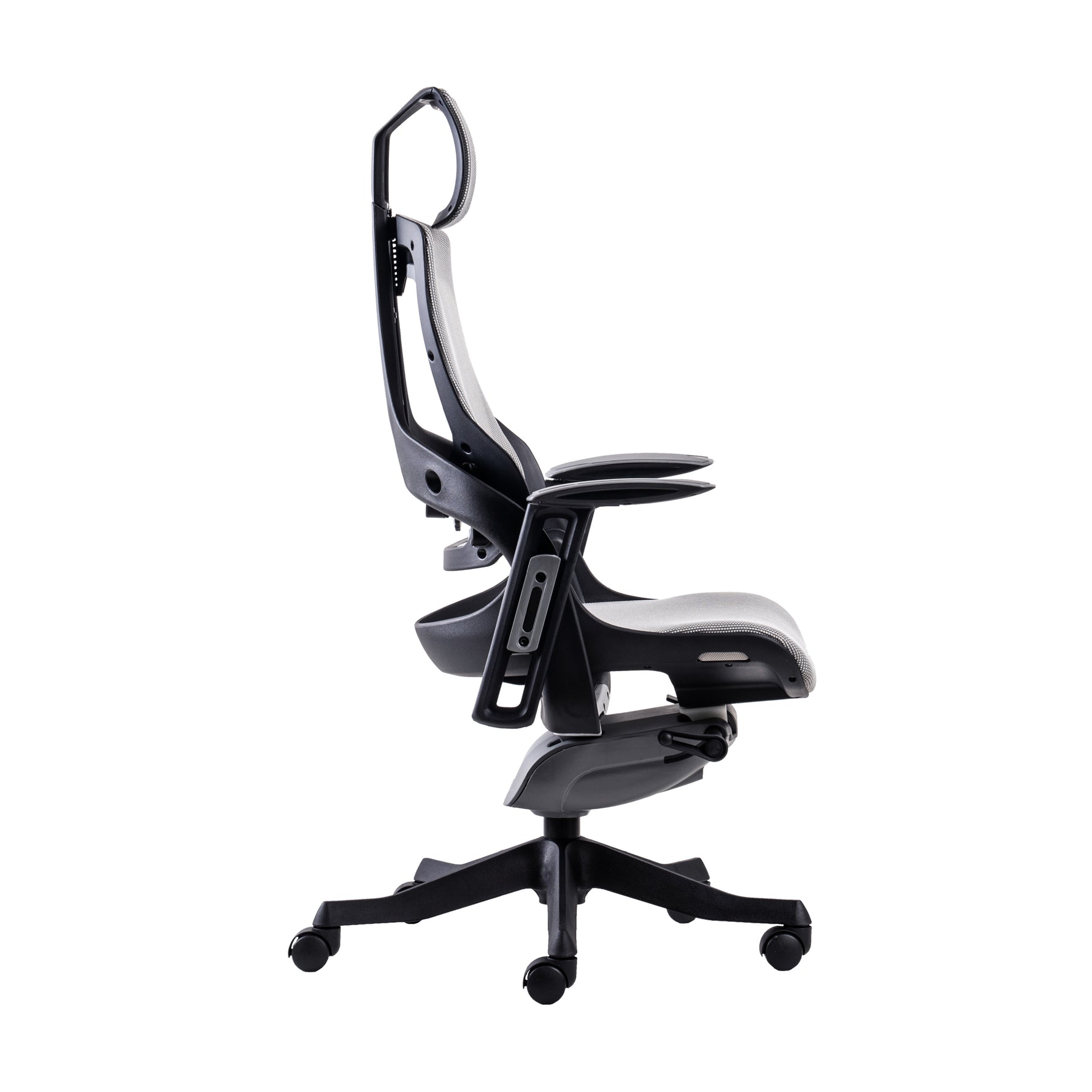 Techni Mobili LUX Ergonomic Executive Chair, Grey for home office seating