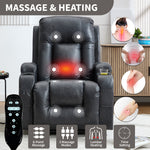 PU Infinite Position Up to 350 lb Single Motor Power Lift Recliner Chair detail image 41