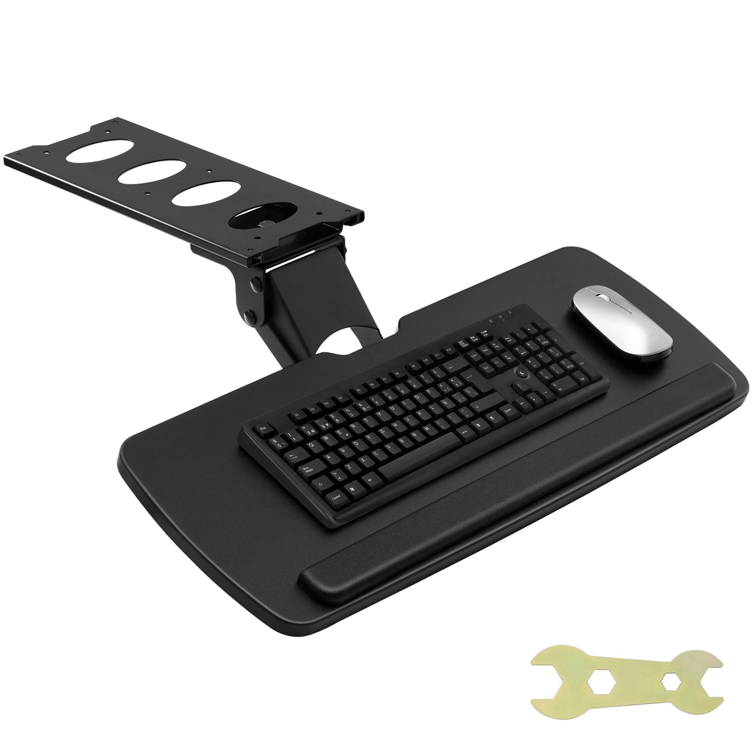 Adjustable Under-Desk Keyboard Tray under-desk keyboard tray