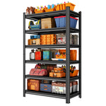 Heavy-Duty Adjustable Metal Storage Shelving Units for workshop, garage, storage, or utility use