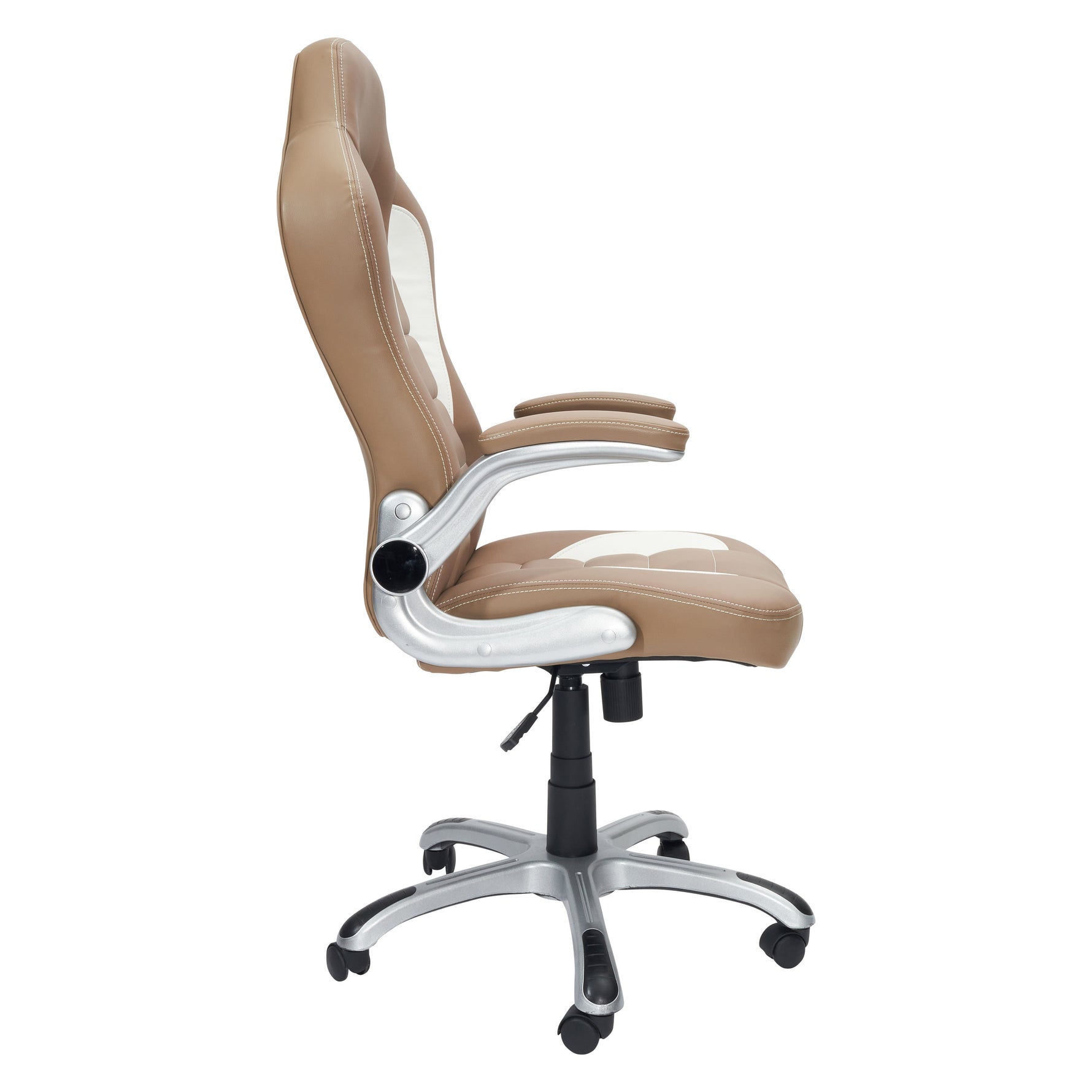 Techni Mobili High-Back Sport Office Chair, Camel for home office seating