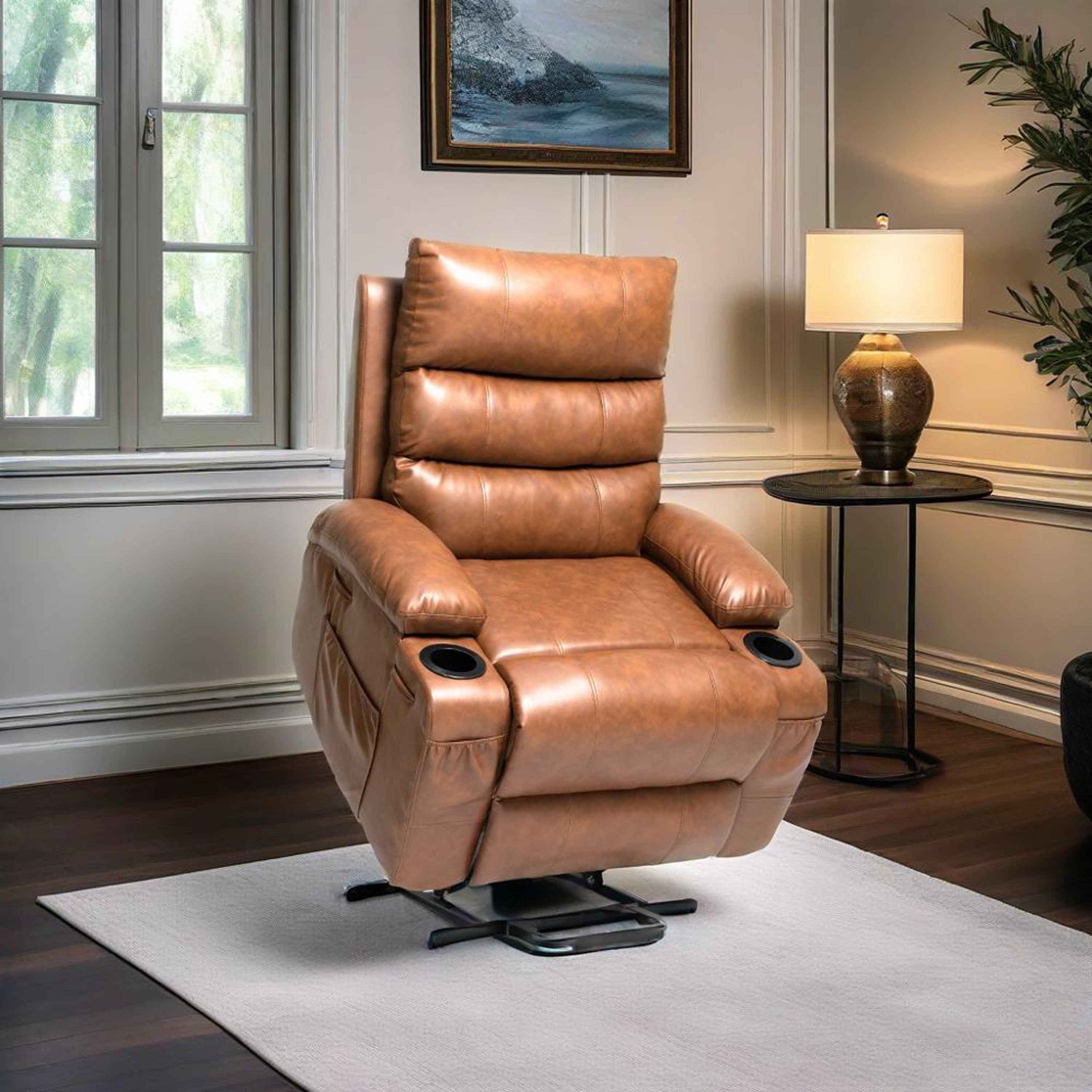Electric Power Lift Recliner with 21" Seat Width detail image 2