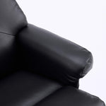 Modern Heated Massage 360° Swivel Recliner Accent Chair with Ottoman, Ergonomic detail image 42