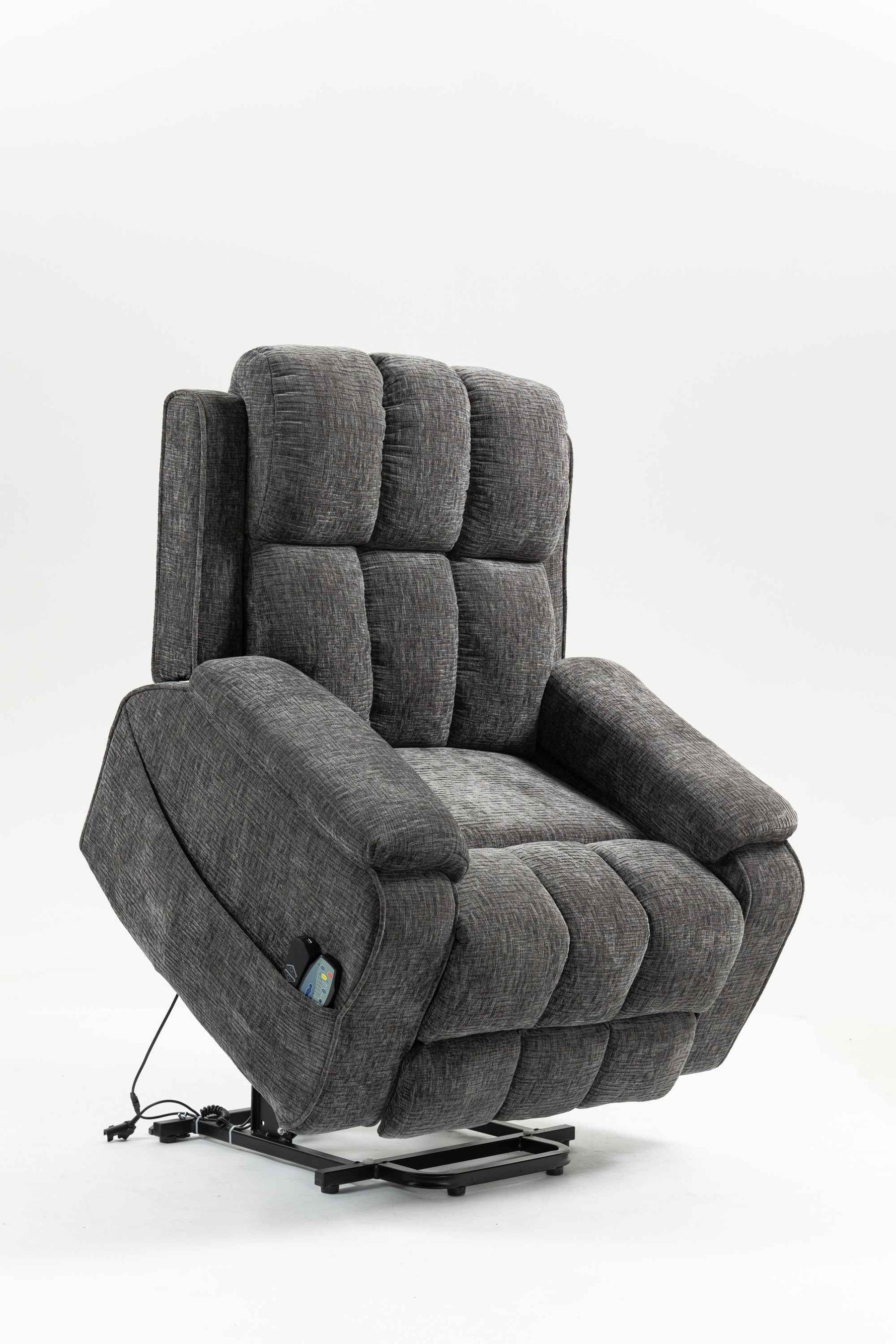 Oversized Lay Flat Recliner with Heat and Massage, Extended Footrest, Cup Holderr detail image 20