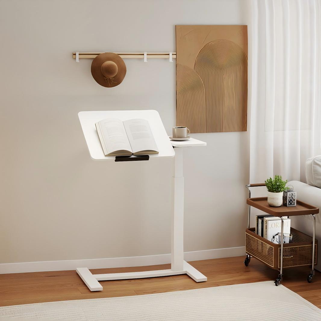 Mobile Adjustable Overbed Laptop Desk mobile laptop workstation