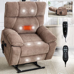 Dual-Motor Power Lift Recliner with Heat & Massage, 350 lb Capacity detail image 77