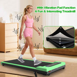 Foldable Under-Desk Walking Pad with Handlebar & Incline under-desk walking pad