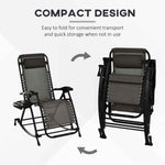 Folding Zero Gravity Rocking Lounge Chair detail image 13