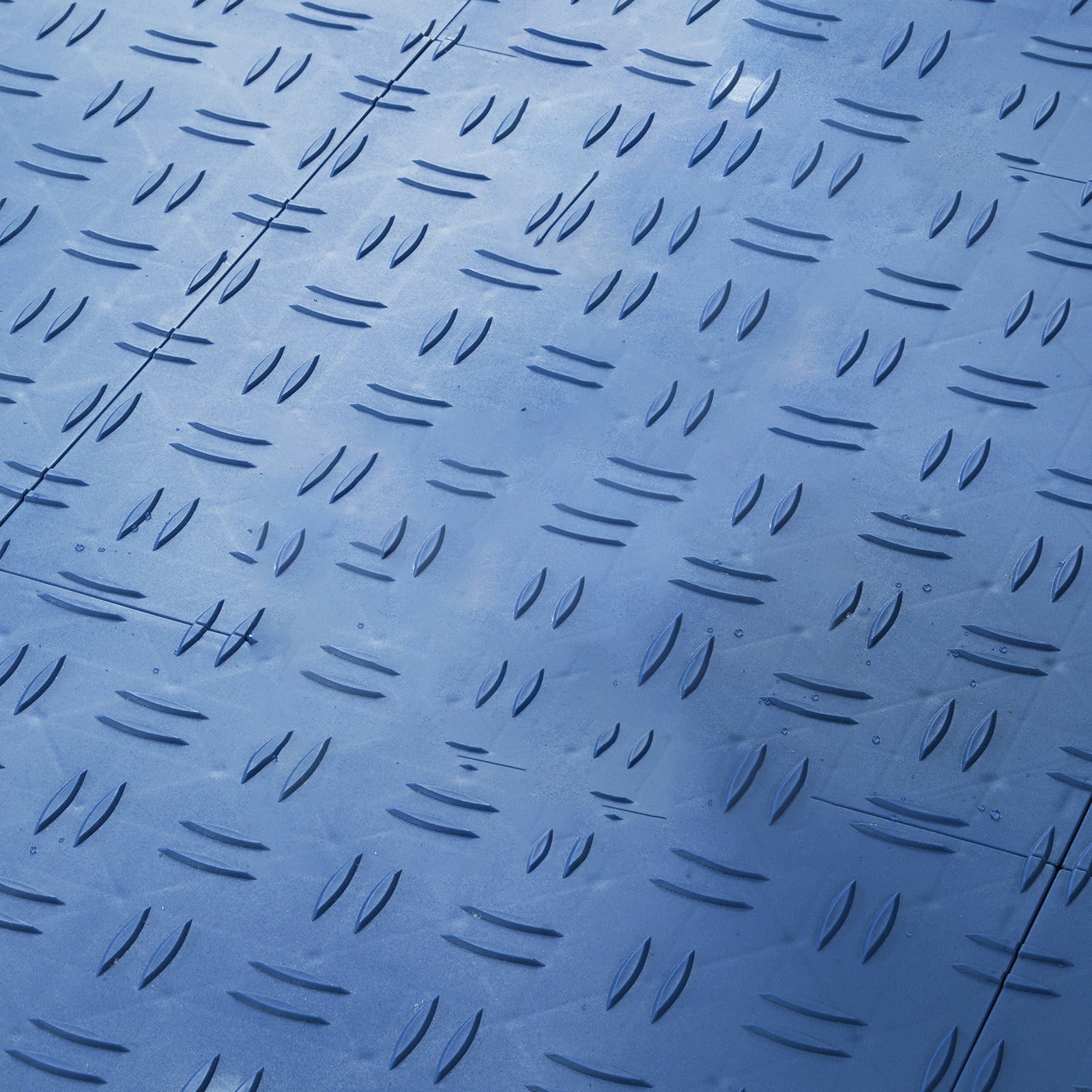 PVC Interlocking Drainage Garage Floor Tiles, 12" x 12" x 0.5" for workshop, garage, storage, or utility use