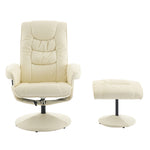 Ergonomic Recliner Chair with Ottoman - 360° Swivel Massage Lounge detail image 14