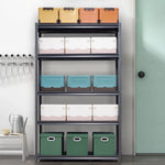 Industrial Heavy-Duty 5-Tier Adjustable Metal Shelving Unit for workshop, garage, storage, or utility use
