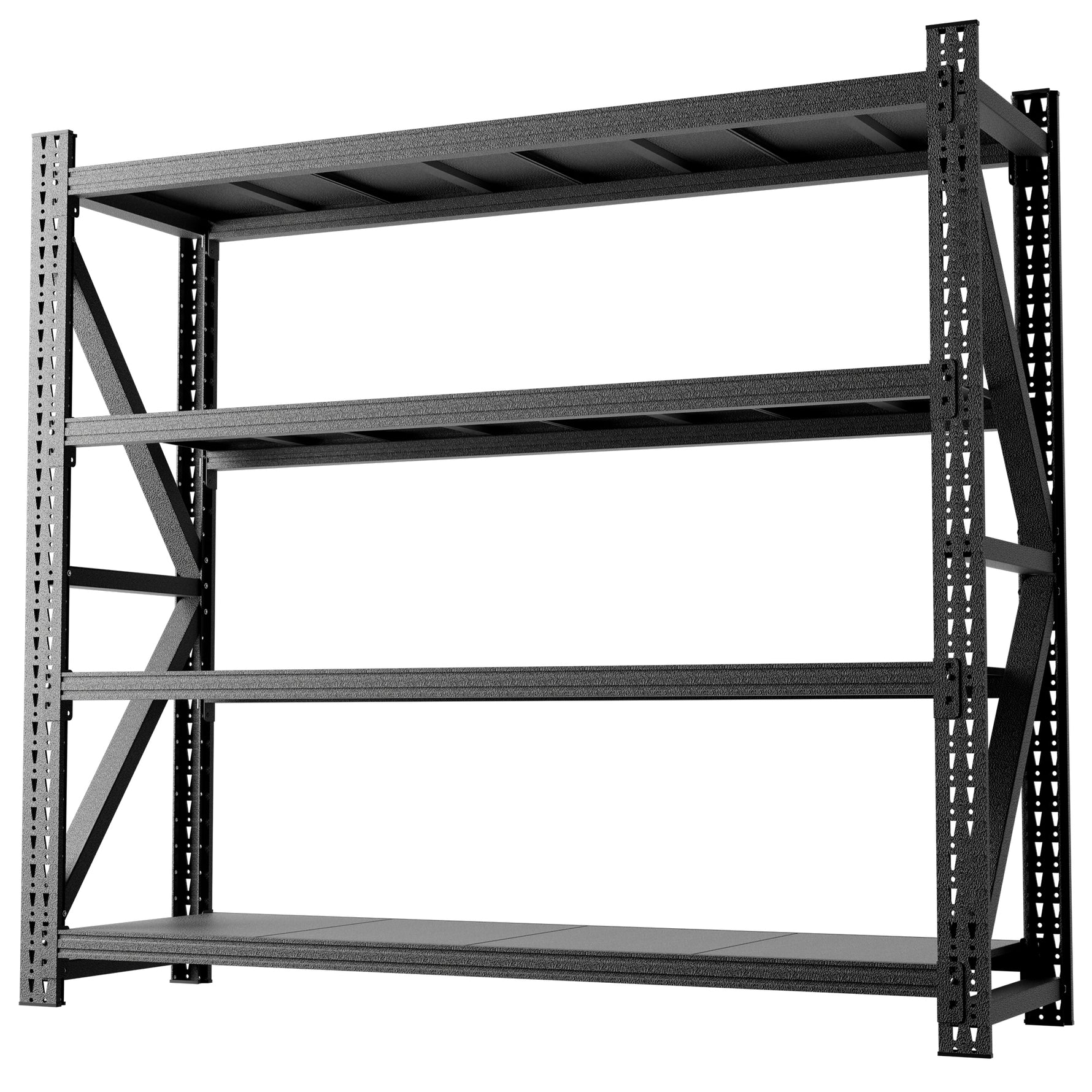 Heavy-Duty Adjustable Garage Shelving, 6000 lb Capacity for workshop, garage, storage, or utility use
