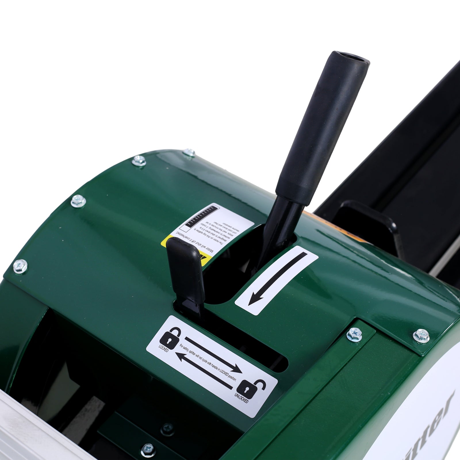 12-Ton Portable Electric Horizontal Log Splitter for workshop, garage, storage, or utility use