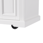 54 in. Rolling Kitchen Island with Drop Leaf & Storage product view 103