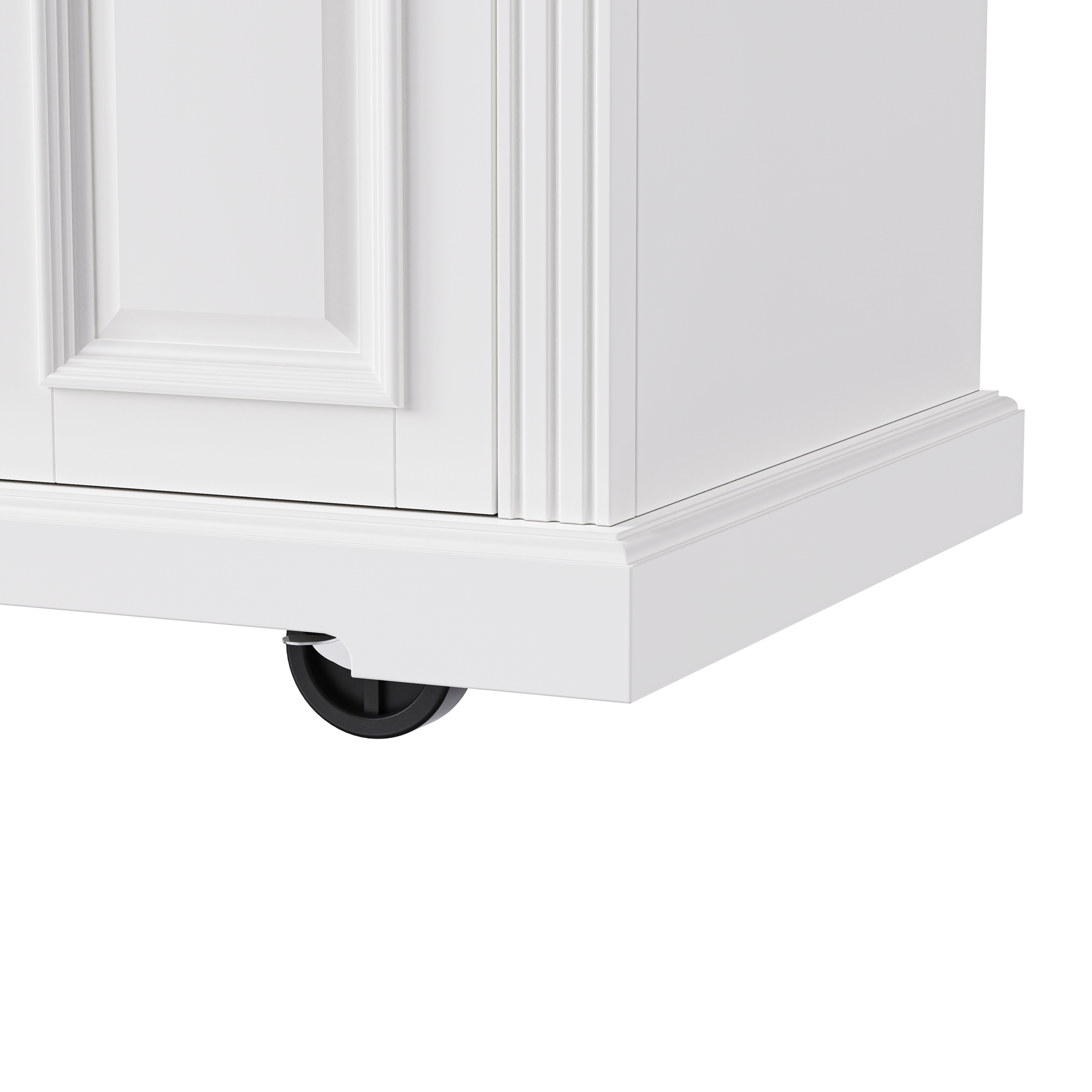 54 in. Rolling Kitchen Island with Drop Leaf & Storage product view 103
