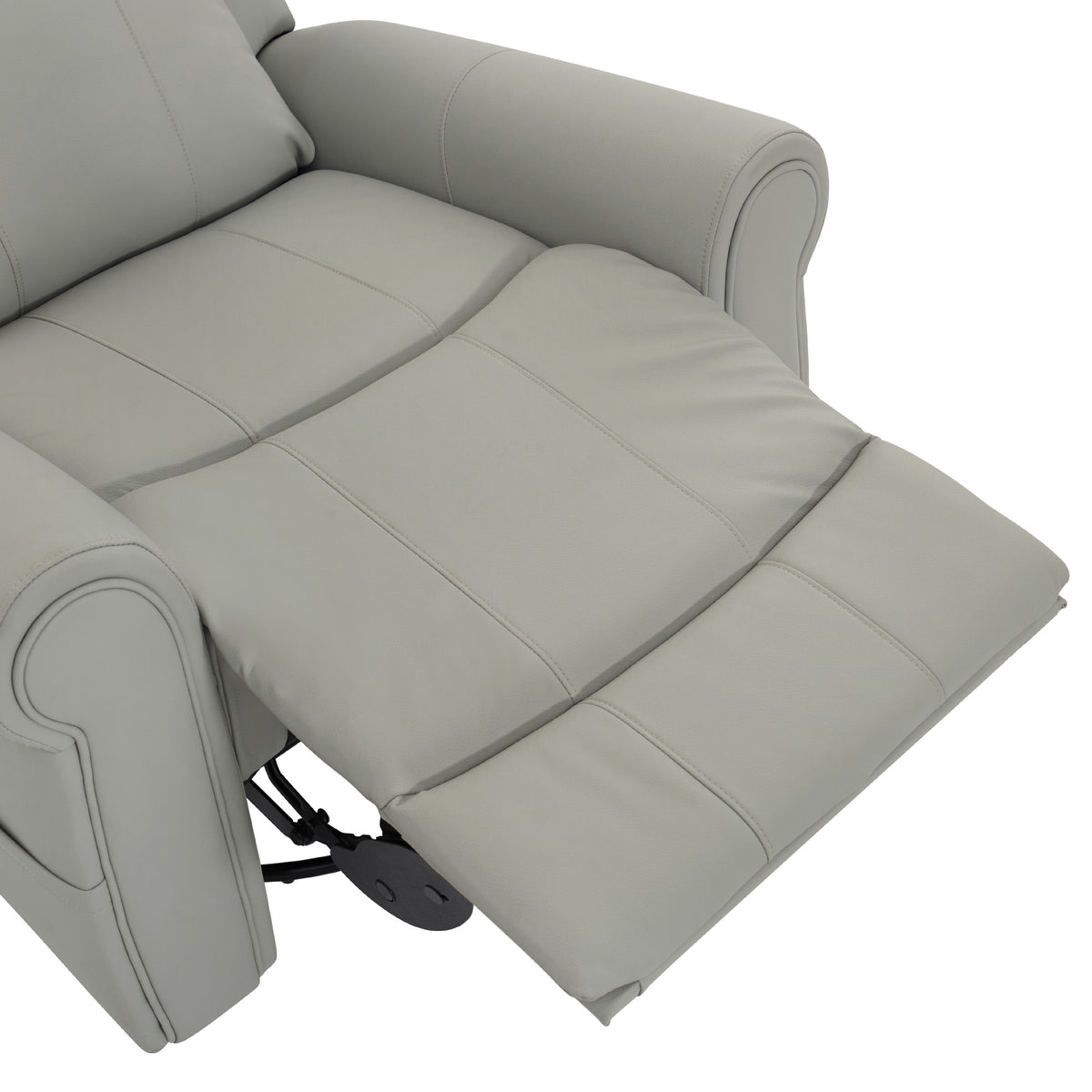 Modern PU Leather Manual Recliner Chair with 270° Swivel, Massage detail image 34