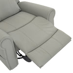 Modern PU Leather Manual Recliner Chair with 270° Swivel, Massage detail image 34