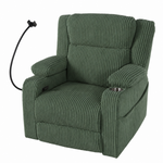 Electric Power Recliner Chair with Heat and Massage, 270° Swivel detail image 39