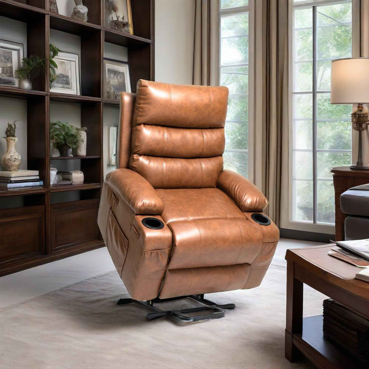 Electric Power Lift Recliner with 21" Seat Width detail image 4
