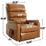 Dual-Motor Power Lift Heat & Massage Recliner detail image 23