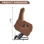 Single Motor Power Lift Recliner Chair with Massage & Heat detail image 104
