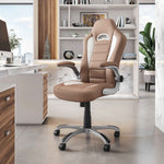 Techni Mobili High-Back Sport Office Chair, Camel for home office seating