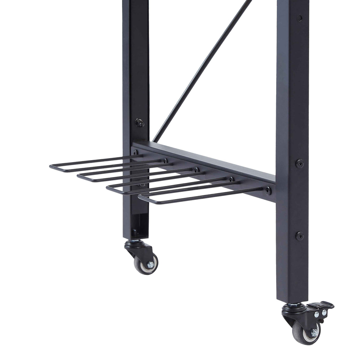 Heavy-Duty Adjustable Workbench with Pegboard & Wheels workshop project bench